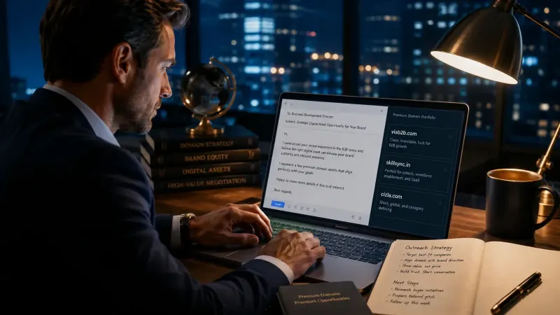 End User Sales Secrets: Finding and Pitching Corporate Domain Buyers