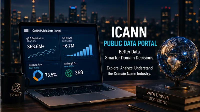 ICANN Public Data Webpage: Behind-the-News Analysis for Domain Intelligence