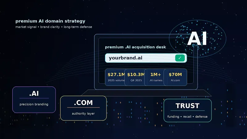 AI Domain Sales Data 2026: What the .AI Domain Surge Actually Means for Potential Buyers