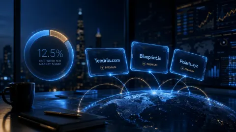The 12.5% Index: How One Word SLDs Keep Dominating Domain Sales Reports