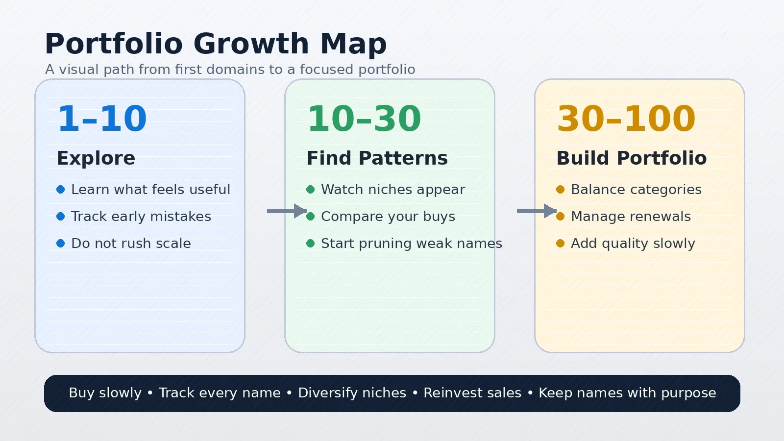 Article-46: FROM 1 DOMAIN TO 100: Building a Portfolio That Actually Makes Money
